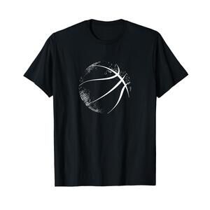 Basketball Silhouette Graphic T-Shirt